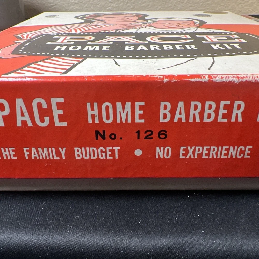 Vintage Pace De Luxe Home Barber Kit Clippers No. 126 By Wahl & Accessories